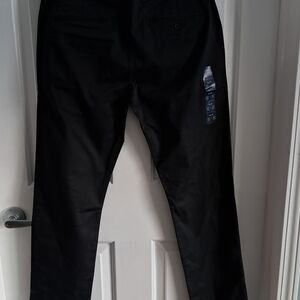 J. Crew Men's Black Chinos